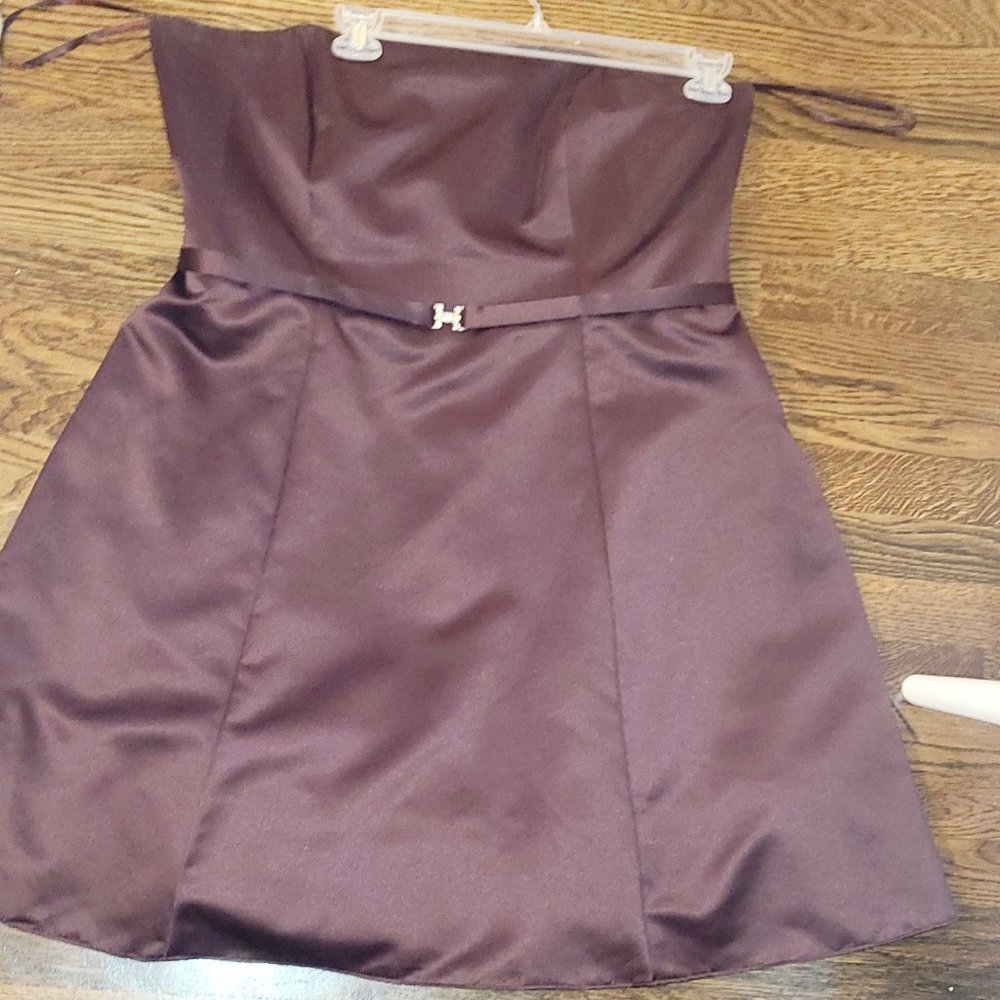 Formal Chocalte Brown Dress